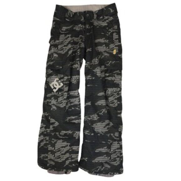 DC Camo Snow Pants YXL Exotex 5000 Gorpcore Ride Euros Streetwear Print - Picture 1 of 8
